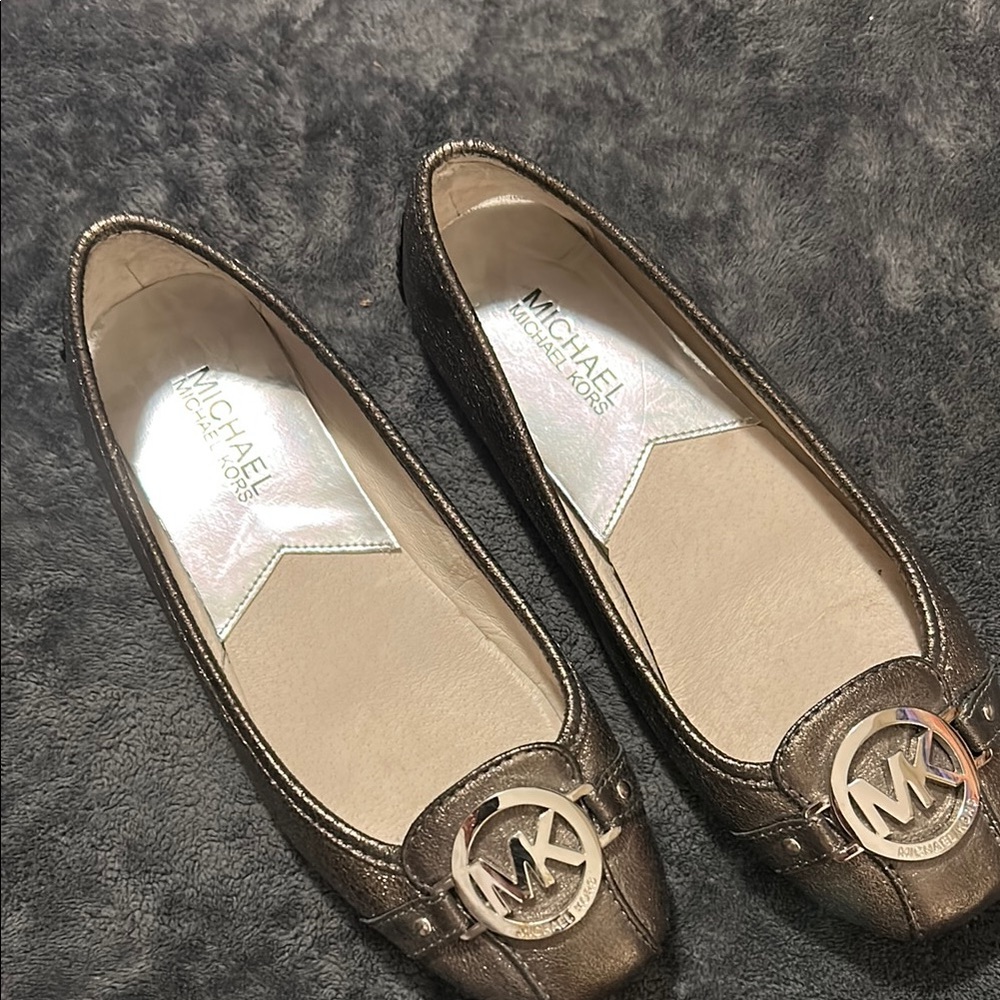 Michael Kors Women's Metallic Flats Excellent Condition